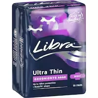 libra goodnights pads goodnights ultra thin