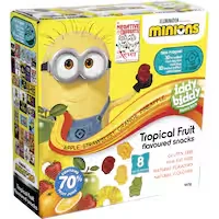 iddy biddy fruit snacks tropical