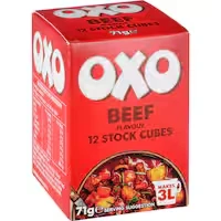 oxo beef stock cubes 71g