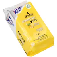 strike pro disinfectant wipes lemon