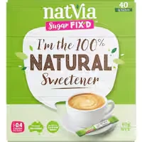 natvia sugar substitute stevia white sweetener