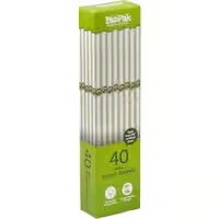 biopak straws paper white