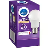 olsent bayonet light bulb led 9w 810 lumen warm
