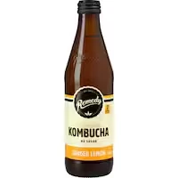 remedy kombucha ginger & lemon no sugar