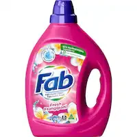 fab laundry detergent liquid fresh frangipani