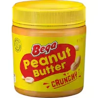 BEGA PEANUT BUTTER CRUNCHY 375GM