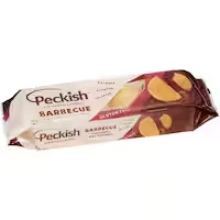 peckish rice crackers barbeque flavoured