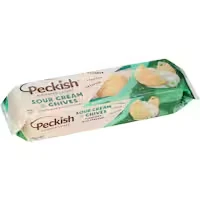 peckish rice crackers sour cream & chives