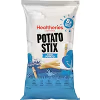 healtheries kidscare potato snack stix roast 160g
