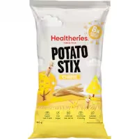healtheries kidscare potato snack stix cheese 160g