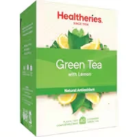 healtheries green tea with lemon