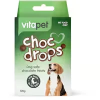 vitapet dog treats chocolate drops