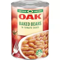 oak baked beans in tomato sauce