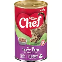 chef classic wet cat food tasty lamb