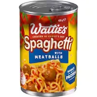 watties spaghetti with meatballs