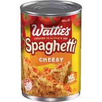 watties spaghetti cheesy