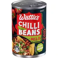 watties chilli beans mild