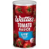 watties tomato sauce lite reduced salt