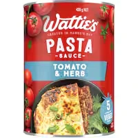 wattie's pasta sauce tomato & herb