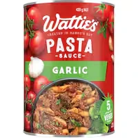 wattie's pasta sauce garlic