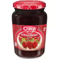 craigs fruit jam strawberry