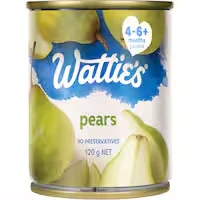 watties baby food pears stage 1 4-6+ months