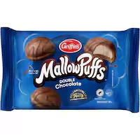 griffins mallowpuffs chocolate biscuits double choc