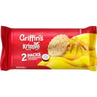griffins krispies plain biscuits coconut