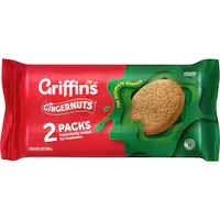griffins ginger biscuits gingernuts twin pack