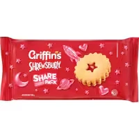 griffin's cookie bear biscuits shrewsbry jam filled