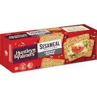 huntley & palmers crackers sesameal cracked pepper