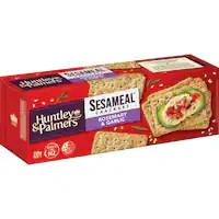 huntley & palmers crackers sesameal rosemary & garlic
