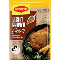 maggi instant gravy mix light brown