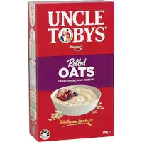 uncle tobys oats rolled oats breakfast cereal