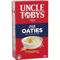 uncle tobys milk oaties breakfast cereal