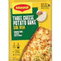 maggi side dish three cheese potato bake