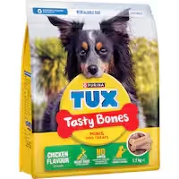 tux tasty bones dog treats minis