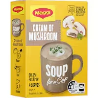 maggi soup for a cup instant soup cream of mushroom
