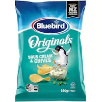 bluebird originals chips sour cream & chives