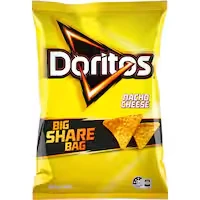 doritos corn chips nacho cheese share bag