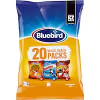 bluebird fun mix corn snacks multipack twisties rashuns burger rings