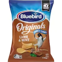 bluebird originals chips lamb & mint
