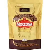 moccona instant coffee classic dark roast refill