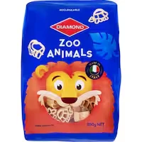 diamond pasta zoo animals