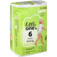 little one's convenience nappy pants junior boys & girls 16+ kg size 6