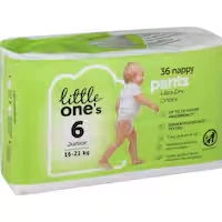 little one's bulk nappy pants junior boys & girls 16+ kg size 6