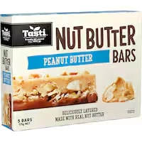 tasti nut bars peanut butter