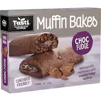 tasti muffin bakes cake bars choc fudge