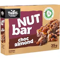 tasti nut bars choc almond