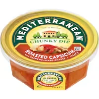 villa mediterranean roasted capsicum chunky dip